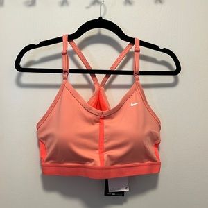 Pink Nike sport bra